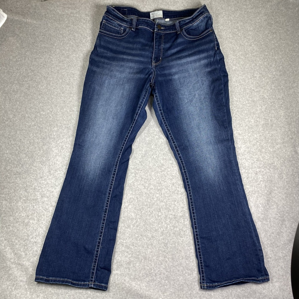 Dark Blue Women's Bootcut Jeans